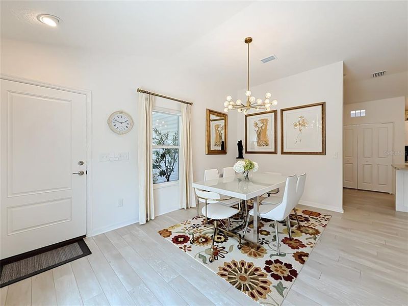 Furnished interior view inside a new home in , The Villages (Image 10).