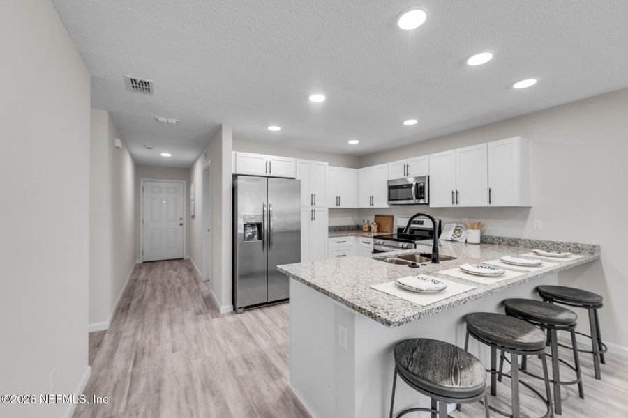 Furnished interior view inside a new home in , Jacksonville (Image 5).