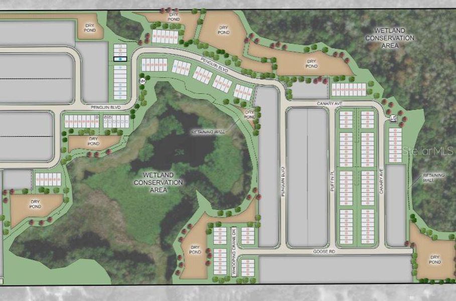 Horse Creek at Crosswinds ~ Site Map