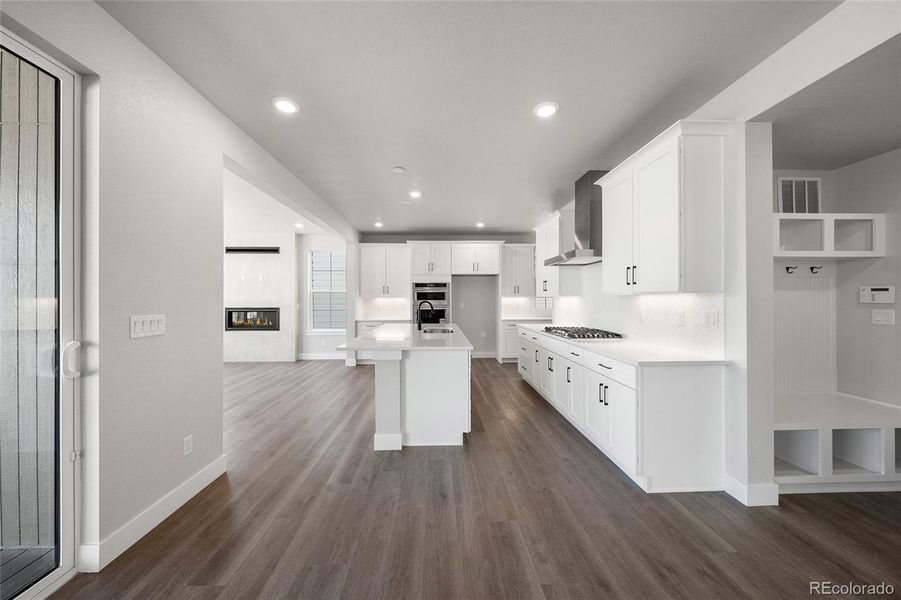 Furnished interior view inside a new home in , Littleton (Image 13).