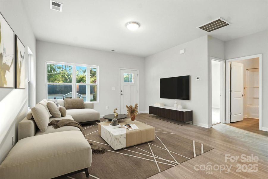 Furnished interior view inside a new home in , Granite Falls (Image 4).