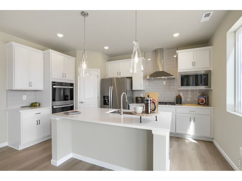 Furnished interior view inside a new home in Country Club Reserve, Fort Collins (Image 23).