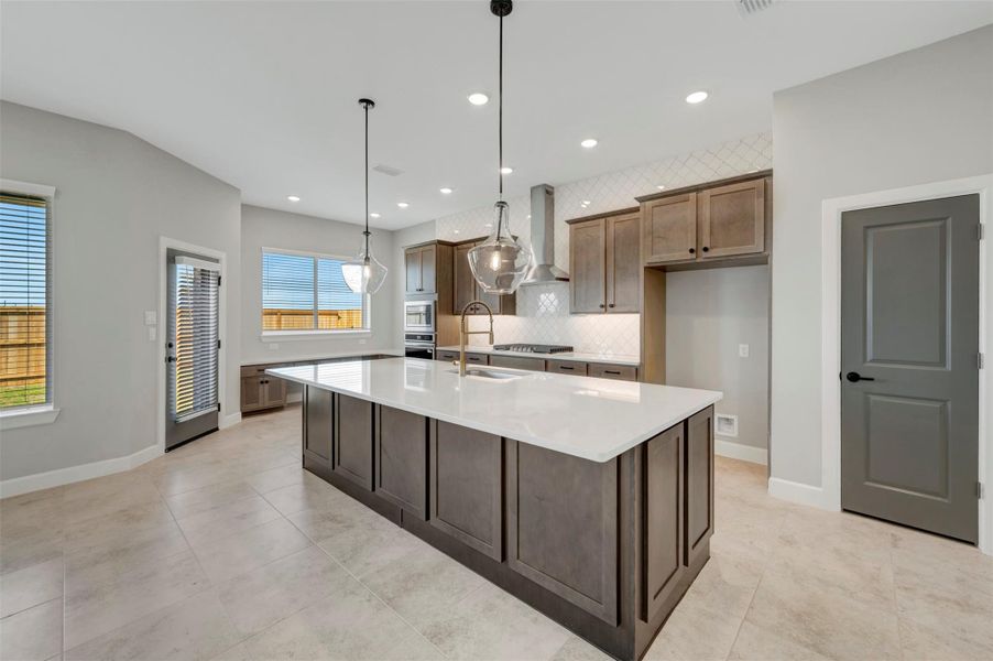 Furnished interior view inside a new home in Meridiana 55' Homesites, Manvel (Image 15).