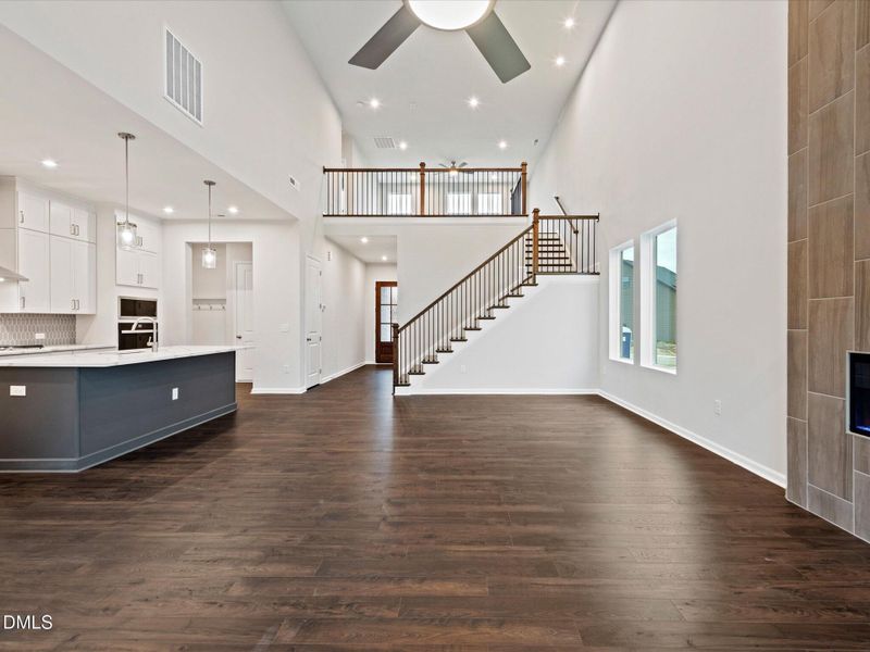 17-Kitchen to Living Room