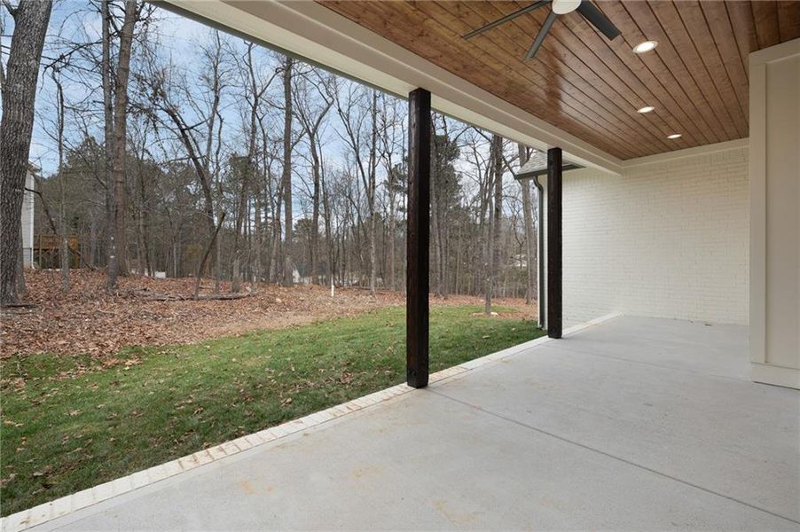Exterior details and patio area of a home in , Calhoun (Image 3).