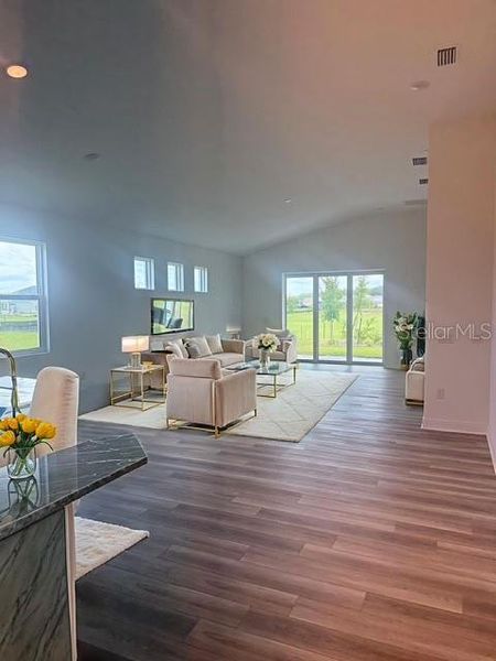Furnished interior view inside a new home in Lakes of Mount Dora, Mount Dora (Image 5).