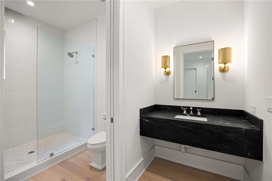 Furnished interior view inside a new home in , Atlanta (Image 6).