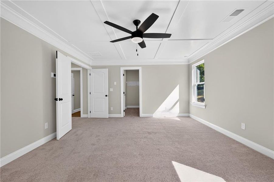 Spacious, unfurnished interior of a new home in Villas at Dawsonville, Dawsonville (Image 52). Spacious, unfurnished interior of a new home in Villas at Dawsonville, Dawsonville (Image 52).