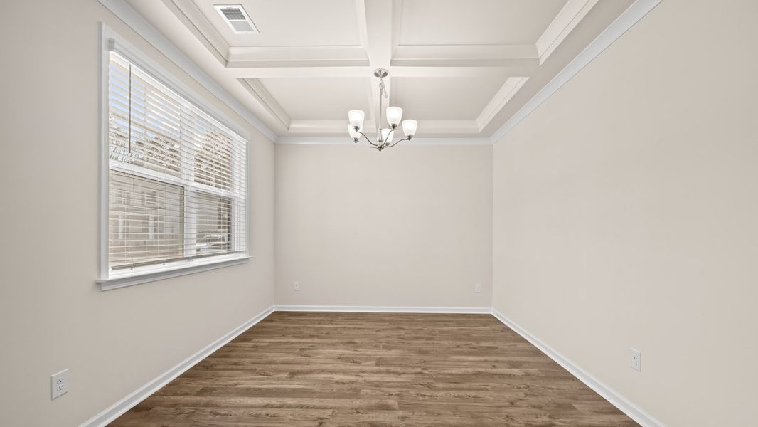 Spacious, unfurnished interior of a new home in The Gates at Pates Creek, Hampton (Image 12). Spacious, unfurnished interior of a new home in The Gates at Pates Creek, Hampton (Image 12).
