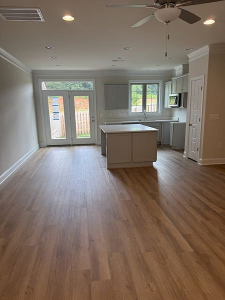 Spacious, unfurnished interior of a new home in Trellises, High Point (Image 11). Spacious, unfurnished interior of a new home in Trellises, High Point (Image 11).