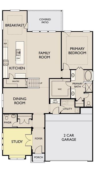 The Katy Floor Plan The Katy Floor Plan