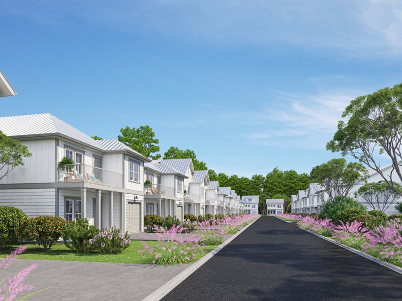 Image 42 representing the Pearl by Brock Built in Nautilus Pointe, Inlet Beach, FL.
