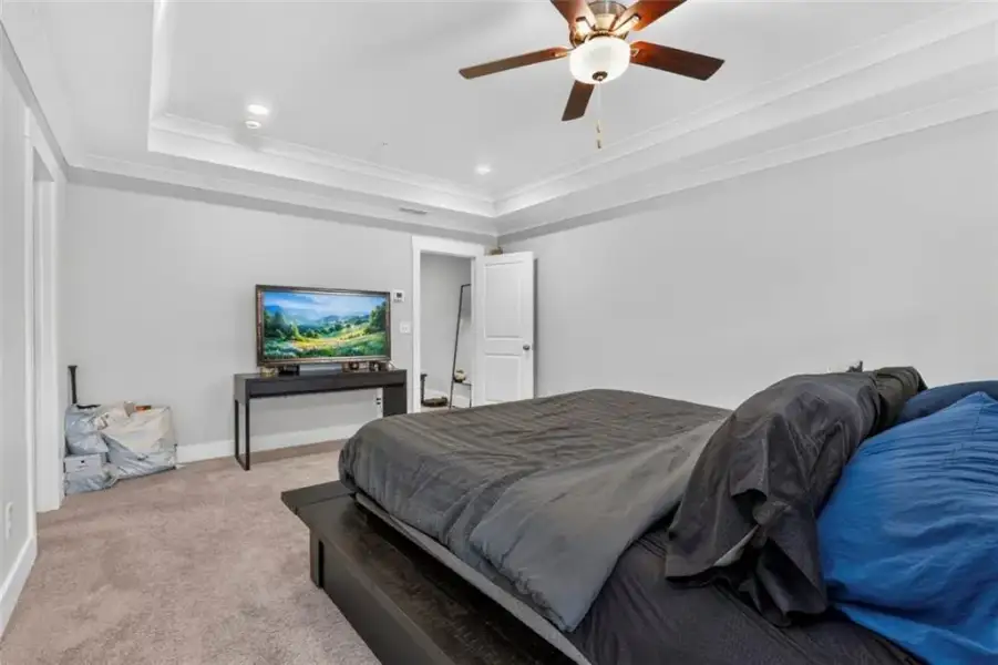 Furnished interior view inside a new home in , Conyers (Image 24).