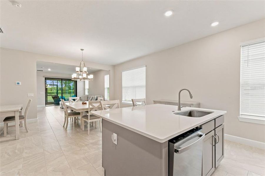 Furnished interior view inside a new home in , Poinciana (Image 6).