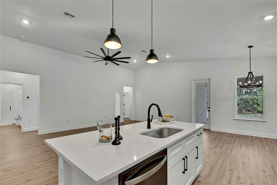 Furnished interior view inside a new home in , Brooksville (Image 10).