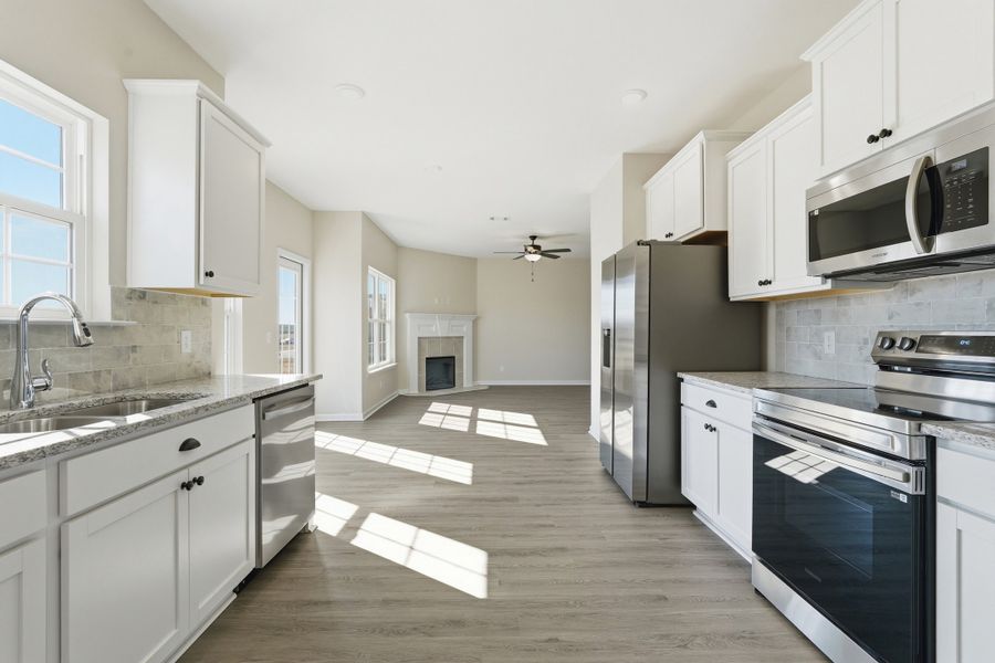 Representative furnished interior of a home built from the The Chatman by RTS Homes in The Gardens at 15 West, Hinesville (Image 13).