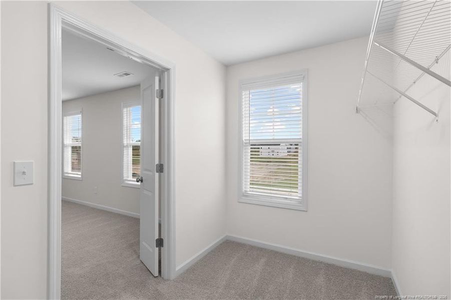 Bedroom #3 Walk in closet Bedroom #3 Walk in closet