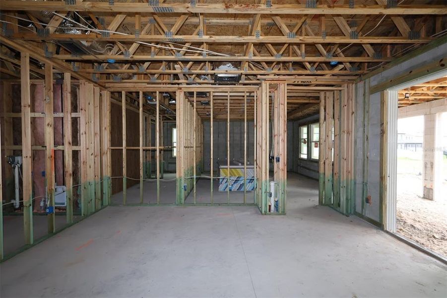 In-progress construction of a new home in Lake Star at Ovation, Winter Garden, FL (Image 8).