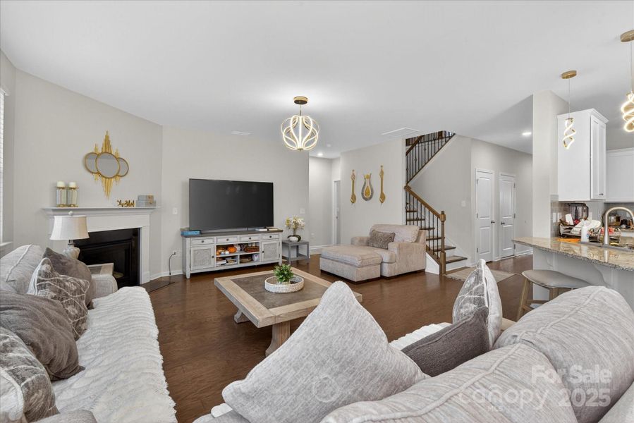 Furnished interior view inside a new home in , Mint Hill (Image 20).