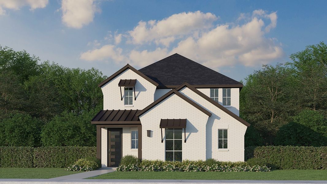 Plan 1460 Elevation C Plan 1460 Elevation C