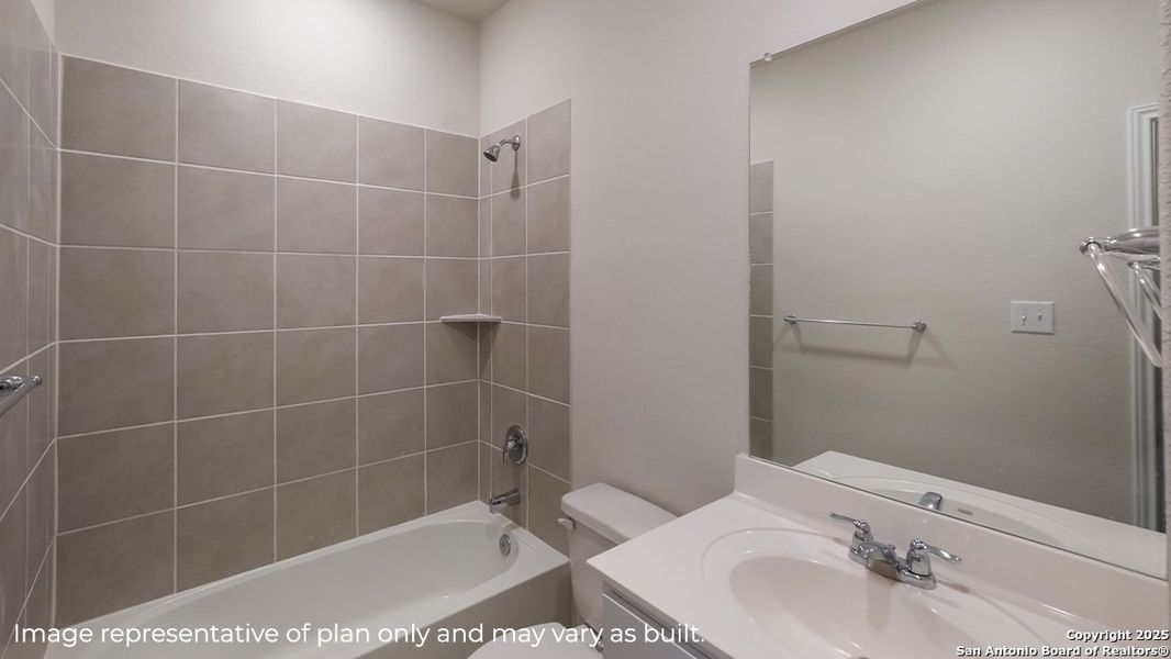 Furnished interior view inside a new home in Brookstone Creek, San Antonio (Image 5). Furnished interior view inside a new home in Brookstone Creek, San Antonio (Image 5).