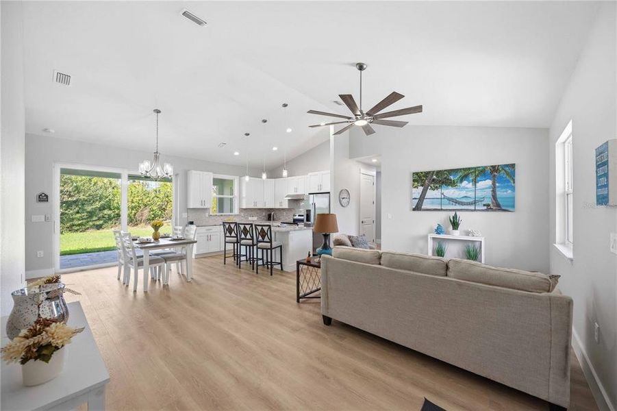 Furnished interior view inside a new home in , Port Charlotte (Image 18).