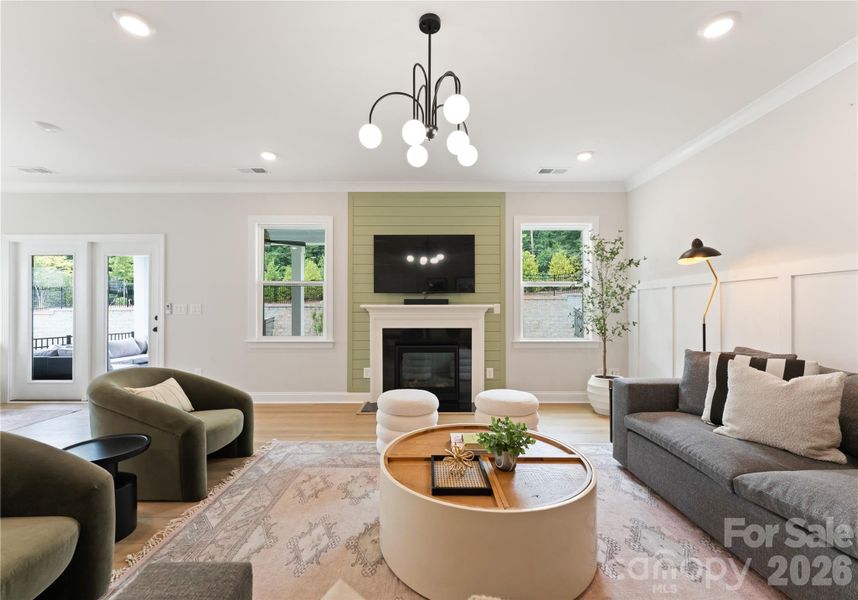 Furnished interior view inside a new home in Avienmore, Charlotte (Image 12). Furnished interior view inside a new home in Avienmore, Charlotte (Image 12).