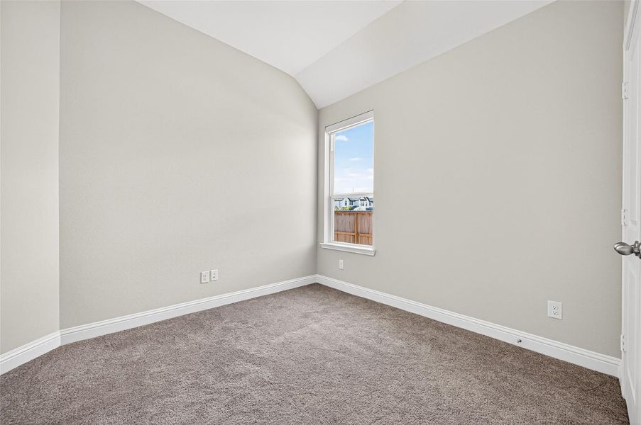 Spacious, unfurnished interior of a new home in Jordan Ranch: Signature Series, Katy (Image 40).