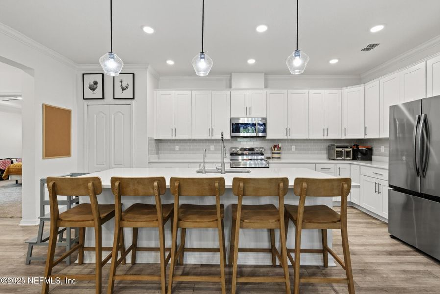 Furnished interior view inside a new home in Flagler Estates, Hastings (Image 29).