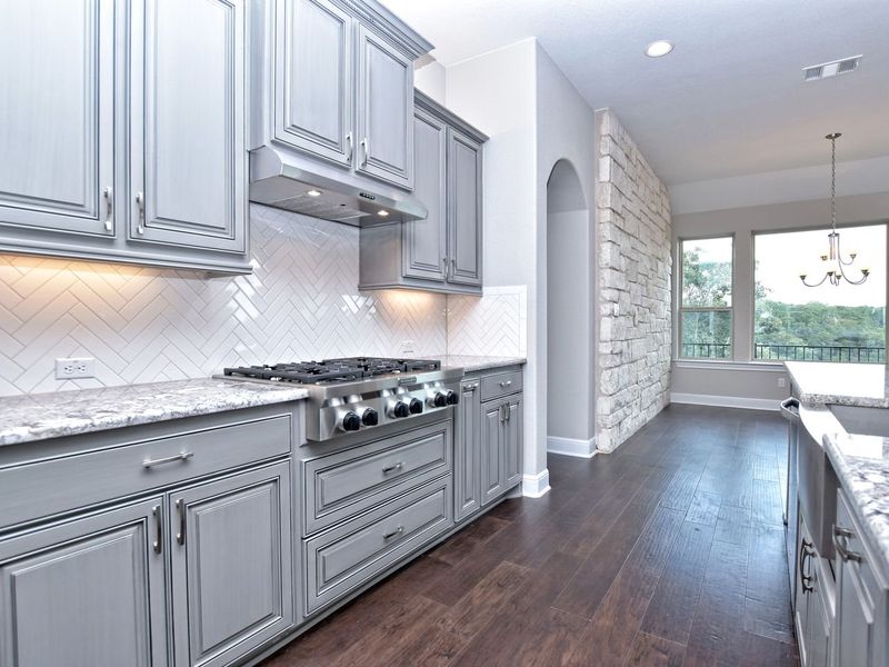 Representative furnished interior of a home built from the Coronado I by Giddens Homes in Clearwater Ranch, Liberty Hill (Image 13).