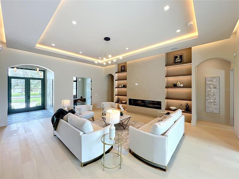 Furnished interior view inside a new home in , Winter Park (Image 8). Furnished interior view inside a new home in , Winter Park (Image 8).