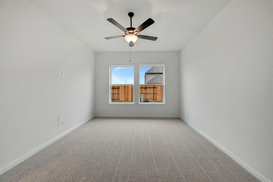 Spacious, unfurnished interior of a new home in The Grand Prairie 50’, Hockley (Image 31).