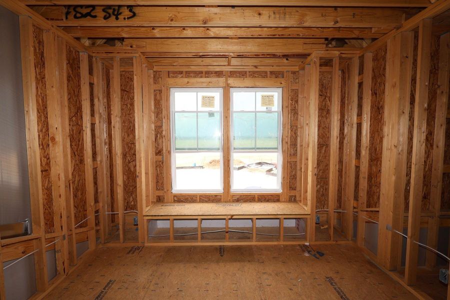 In-progress construction of a new home in Dunham Pointe, Cypress, TX (Image 19).