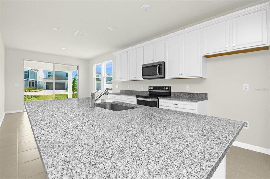 Furnished interior view inside a new home in , St. Cloud (Image 4).