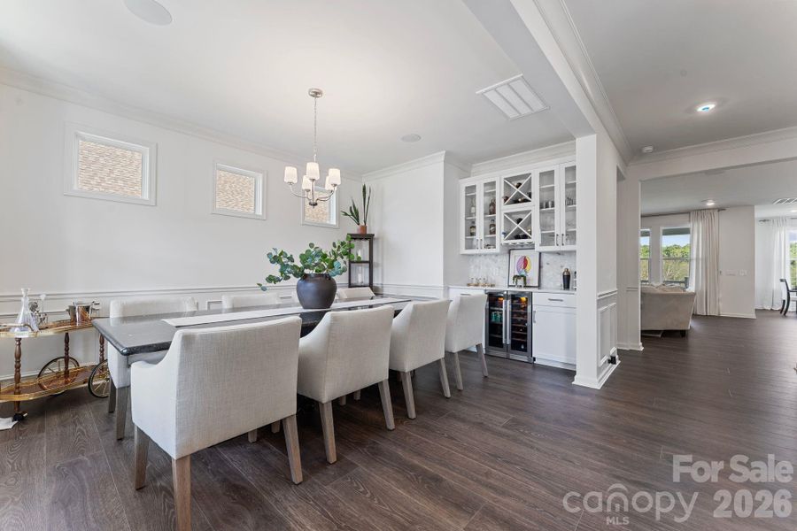 Furnished interior view inside a new home in , Indian Land (Image 10).