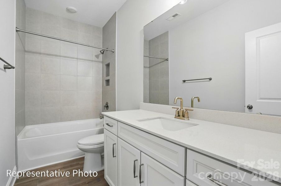 Furnished interior view inside a new home in Heritage - 55+ Community, Indian Trail (Image 6).