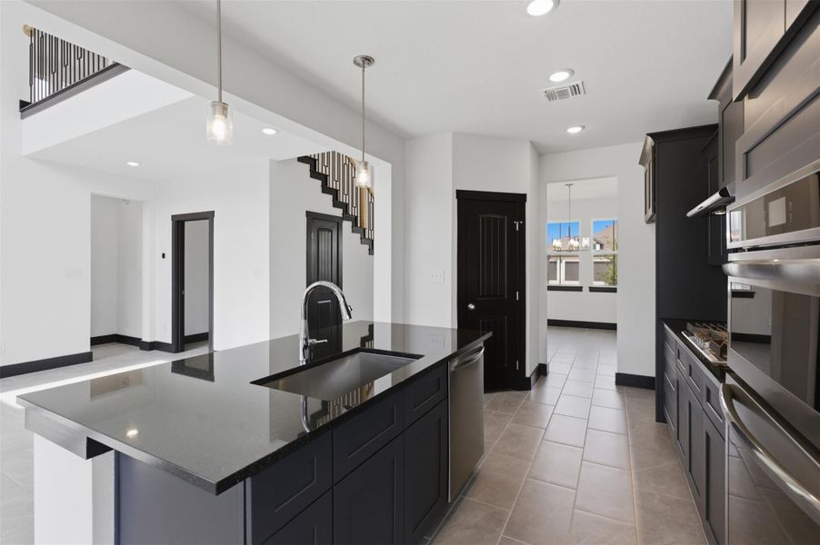 Furnished interior view inside a new home in , Pflugerville (Image 10). Furnished interior view inside a new home in , Pflugerville (Image 10).