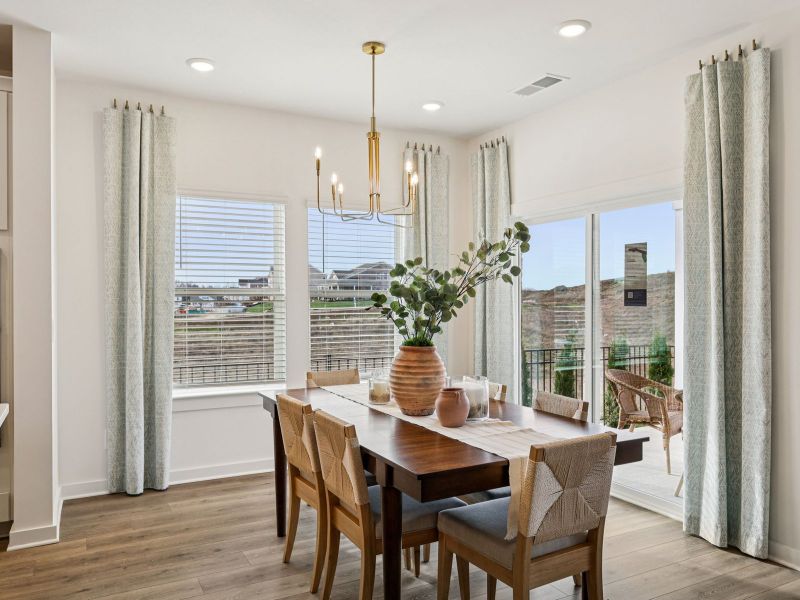 Furnished interior view inside a new home in Benders Cove - Estate Series, Mount Juliet (Image 5).