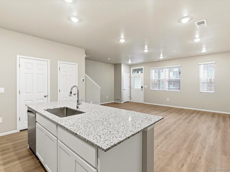 Furnished interior view inside a new home in , Aurora (Image 8). Furnished interior view inside a new home in , Aurora (Image 8).