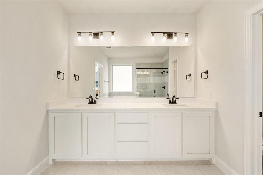 Furnished interior view inside a new home in Trees Farm, DeSoto (Image 12). Furnished interior view inside a new home in Trees Farm, DeSoto (Image 12).