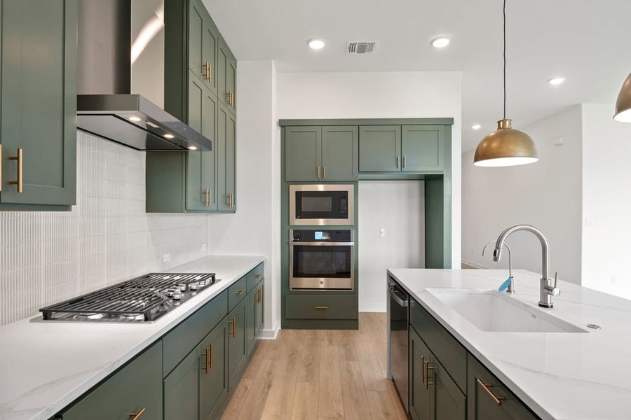 Furnished interior view inside a new home in Lagos Reserve, Manor (Image 6).