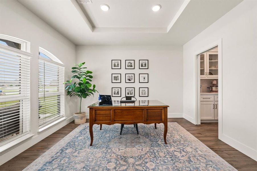 Furnished interior view inside a new home in , Haslet (Image 8).