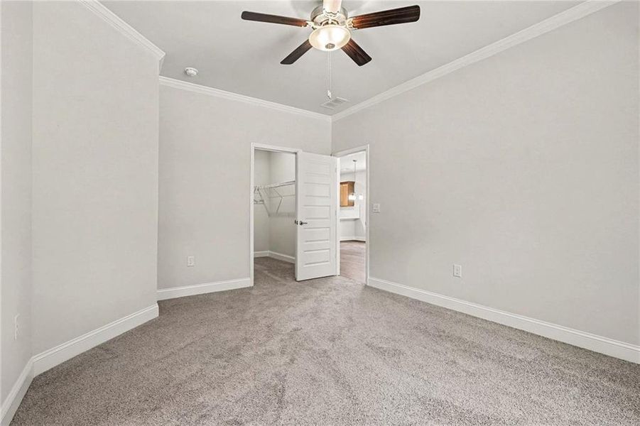 Spacious, unfurnished interior of a new home in The Fields of Walnut Creek, Pendergrass (Image 26). Spacious, unfurnished interior of a new home in The Fields of Walnut Creek, Pendergrass (Image 26).