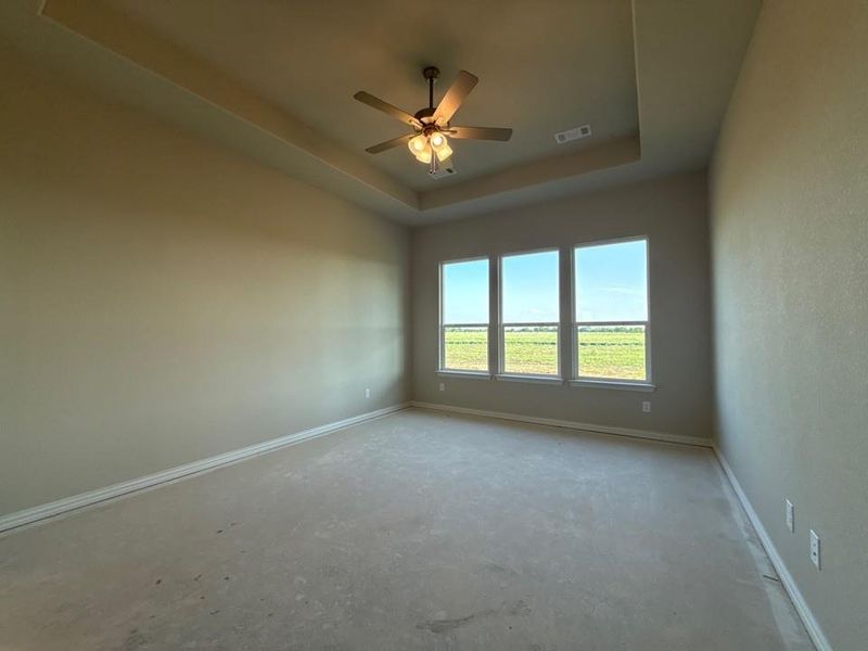 In-progress construction of a new home in Clear Sky Addition, Valley View, TX (Image 5).