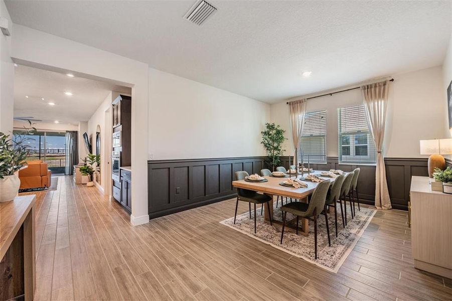 Furnished interior view inside a new home in , Parrish (Image 35).
