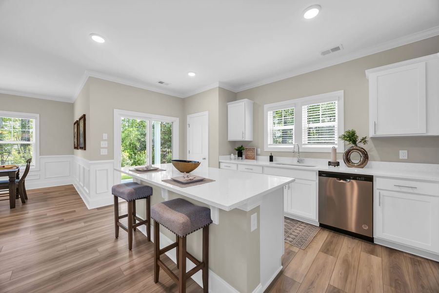 Representative furnished interior of a home built from the Glenwood by Stanley Martin Homes in Bickley Station, Irmo (Image 17). Representative furnished interior of a home built from the Glenwood by Stanley Martin Homes in Bickley Station, Irmo (Image 17).