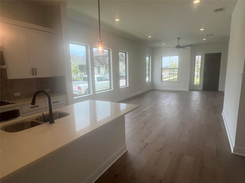 Furnished interior view inside a new home in The Porch at Du Pre, Buda (Image 18). Furnished interior view inside a new home in The Porch at Du Pre, Buda (Image 18).