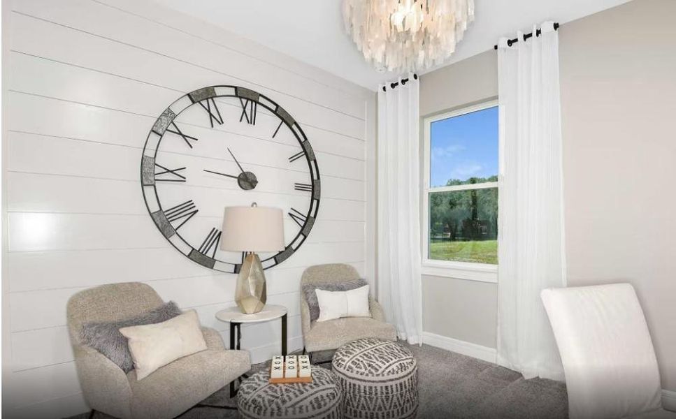 Furnished interior view inside a new home in Sun City Peachtree, Griffin (Image 9).