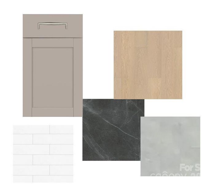 Sample of building materials used in homes in Central Living at Craig, Charlotte (Image 28).