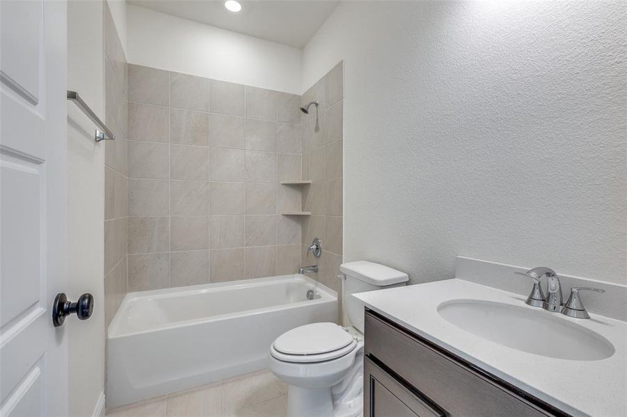 Furnished interior view inside a new home in Sierra Vista at Kelly Ranch, Aledo (Image 5).